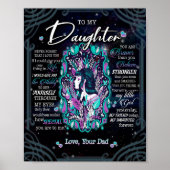 娘の贈り物 |パパから娘への手紙 ポスター (正面)