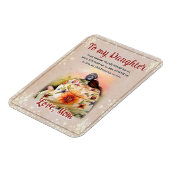 娘の贈り物 |母から娘への手紙 マグネット (左側)