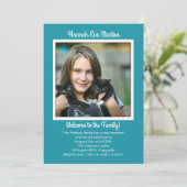 娘の養子縁組パーティの招待状 招待状 (スタンド正面)