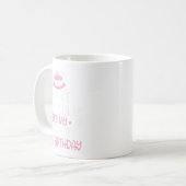 娘の21歳の誕生日おめでとう コーヒーマグカップ (正面左)