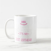 娘の21歳の誕生日おめでとう コーヒーマグカップ (左)