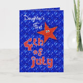 娘の7月4日 カード (正面)