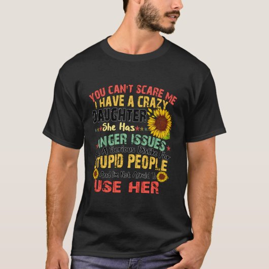 娘のTシャツがあるなんて怖熱狂するくないよ Tシャツ (正面)