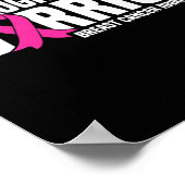 娘は戦士ピンクリボン乳癌Aw ポスター (角)