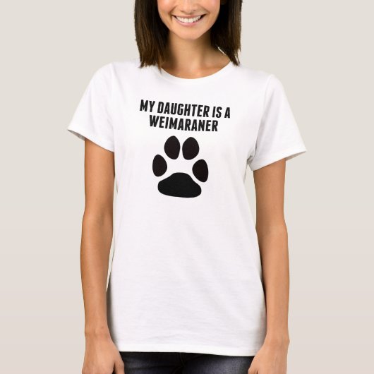 娘は浮気者だ Tシャツ (正面)