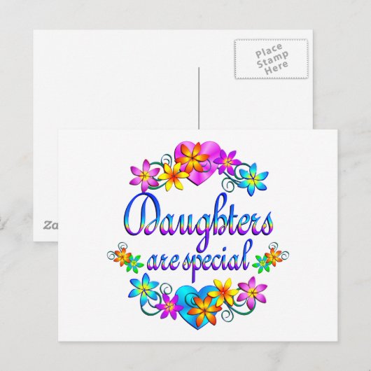 娘は特別 ポストカード (正面/裏面)