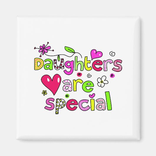 娘は特別 マグネット (正面)