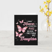 娘は私の天国の守護天使 追悼D カード (黄色い花)