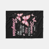 娘は私の守護天使天国記念D フリースブランケット (正面(横))