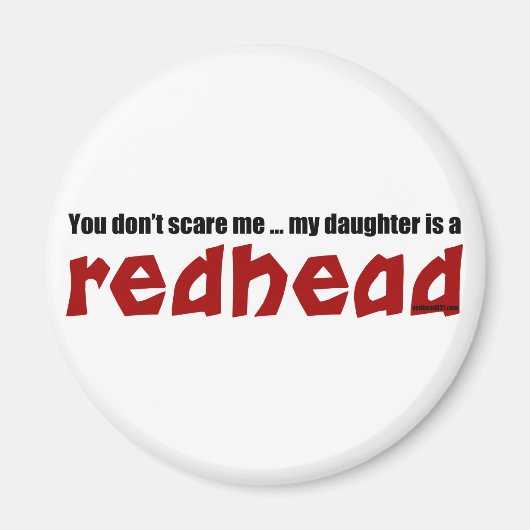 娘は赤毛だ マグネット (正面)