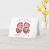 娘は カード (黄色い花)