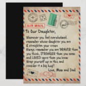 娘へのラブレター メニュー (正面/裏面)