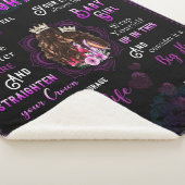 娘への個人用の手紙 シェルパブランケット (3/4)