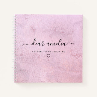 娘への手紙キープサムメモリーノートブック ノートブック