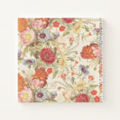 娘への手紙ヴィンテージ花形見 ノートブック (裏面)