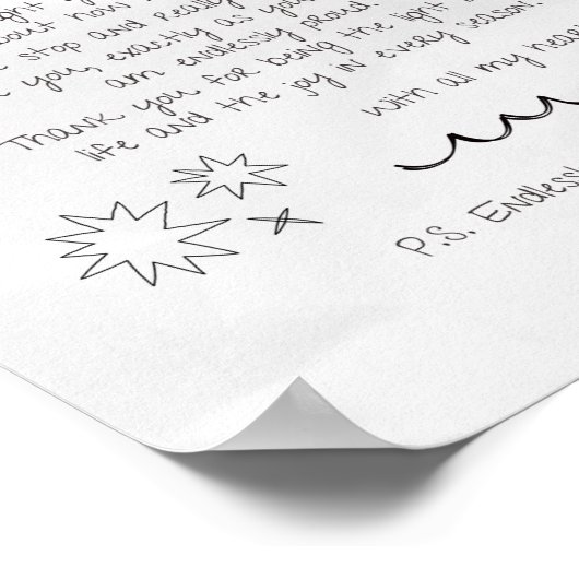 娘への手紙 ポスター (角)