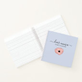 娘への手紙 | 可愛いキープサケ記憶 ノートブック (内部)