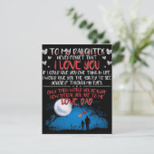 娘への最高の贈り物、娘に最適なプレゼント 招待状 (スタンド正面)