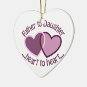 娘への父 セラミックオーナメント (左)
