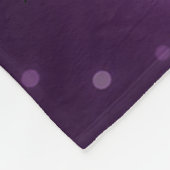 娘への蝶々の贈り物、娘の誕生日 フリースブランケット (角)