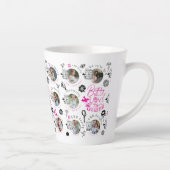 娘への誕生日フォトコラージュ カフェラテマグ (右)