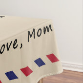 『娘への贈り物に恋文の娘と母へ』 テーブルクロス (インサイチュ)