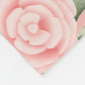 『娘への贈り物に恋文の娘と母へ』 フリースブランケット (角)