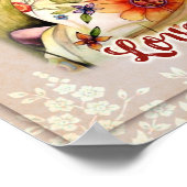 娘への贈り物、ラブレターの娘と母 ポスター (角)