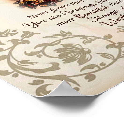 娘への贈り物、ラブレターの娘と母 ポスター (角)