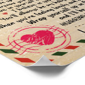 娘への贈り物、ラブレターの娘と母 ポスター (角)