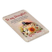 娘への贈り物、ラブレターの娘と母 マグネット (右側)