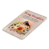 娘への贈り物、ラブレターの娘と母 マグネット (左側)