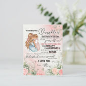 娘への贈り物、ラブレター 娘とママ 招待状 (スタンド正面)