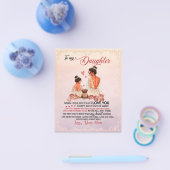 娘への贈り物、娘と母、ラブレター チラシ (シングル)