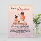 娘への贈り物、娘と母、ラブレター メニュー (スタンド正面)