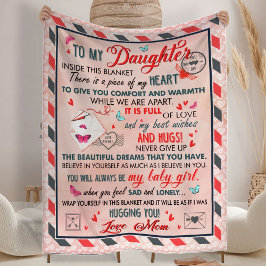 娘への贈り物，誕生日フリースブランケット フリースブランケット