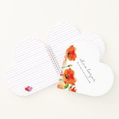 娘への黄金のケシの手紙 ノートブック (内部)