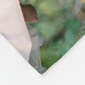 娘へ卒業式の日4写真記念 フリースブランケット (角)