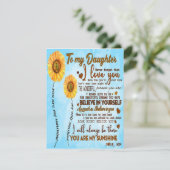 娘へ | 娘への特別な手紙 招待状 (スタンド正面)