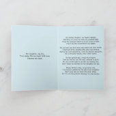 娘へ、母の日のおめでとう カード (内部)