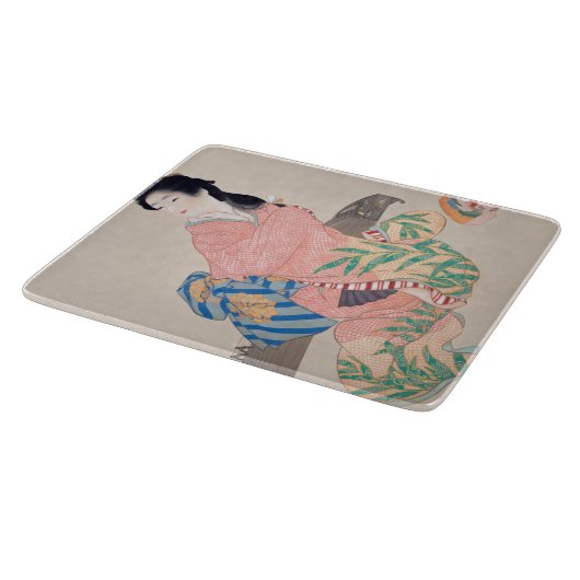 娘みゆき(ア日本のジア) カッティングボード (角)