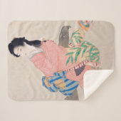 娘みゆき(ア日本のジア) シェルパブランケット (正面(横))