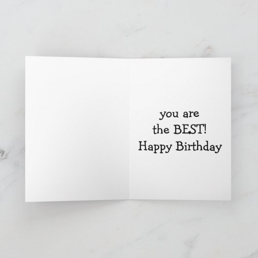 娘やぎは冗談を言うな最高の カード (内部)