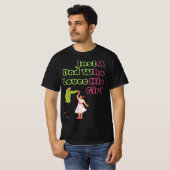 娘を愛するパパを正当化する Tシャツ (正面フル)