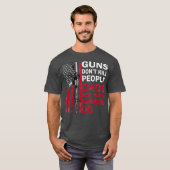 娘を持つパパを殺さないかわいらし銃 Tシャツ (正面フル)