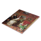 娘を持つPalmer-Lovell Rev.および夫人 タイル (側面)