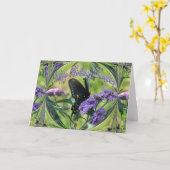 娘カスタマイズへのHBday カード (黄色い花)