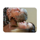 娘カスタムからのママ用フレキシブル写真磁石 マグネット (横)