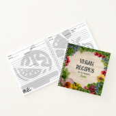 娘カスタムのビーガンレシピ ノートブック (内部)