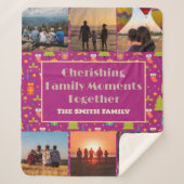 娘カスタム様へのクリスマスプレゼント シェルパブランケット (正面)